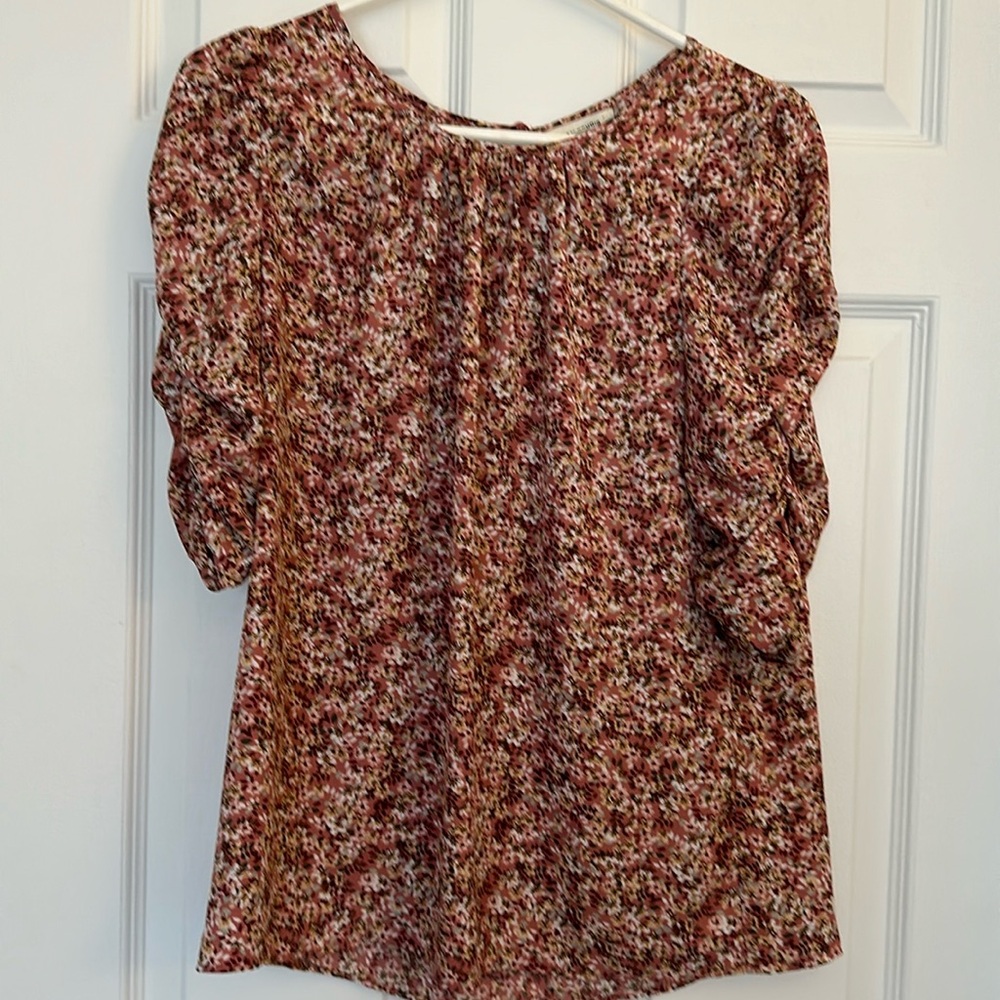 Blouse flowered
